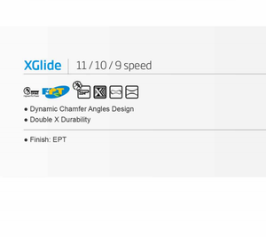 Chaîne KMC E Glide XGlide pour système <span class=keywords><strong>Shimano</strong></span> CUES Link Glide 9 <span class=keywords><strong>10</strong></span> 11 <span class=keywords><strong>vitesses</strong></span>, chaîne de vélo électrique EPT anti-rouille - Product Image 4