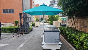 Tricycle à glaces mobile pour moto, à énergie solaire, poussé à la main, chariot à glaces sur vélo, modèle très demandé d'Etodevice - Product Image 3