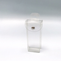 Fabricant de boîte pliante en plastique PVC PET transparente personnalisée boîte d'emballage en plastique personnalisable