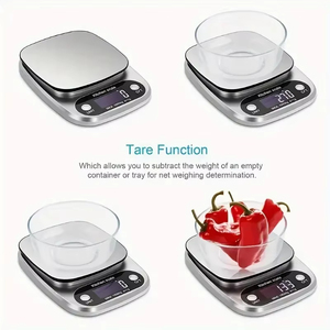 Balance de cuisine numérique en gros 10 kg, électronique, portable, intelligente, pour bijoux, aliments, pâtisserie, outil de mesure multifonction avec écran LCD - Product Image 3