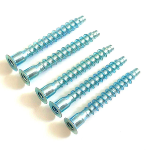Tornillo europeo de Zinc negro autorroscante de acero al carbono Hex Socket Tornillos para muebles de madera Se requiere confirmación - Product Image 1