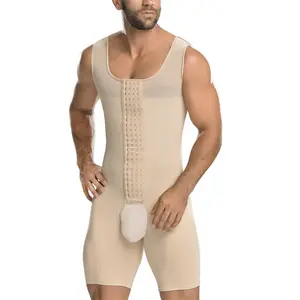 Groothandel Naadloze Hoge Taille Trainer En Butt Lifter Full Body Shaper Voor Mannen