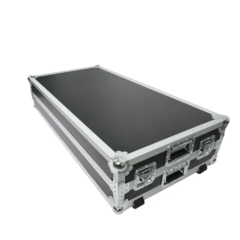 Duurzaam Combinatie 2 In 1 Stage Hard Metal Aluminium Dj Flightcase Voor Numark