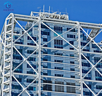 Edificio de Estructura de Acero Prefabricado |   Nave Metálica Multiusos para Almacén, Hotel, Escuela, Hospital, Oficina, Comercial