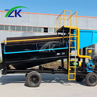 ZK 10-20t/h emas pemulihan tambang emas mesin Trommel harga