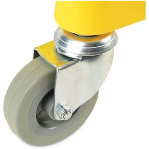 Cubo con escurridor de presión lateral Unisan Pro-Pac de 8.75 galones, amarillo, para herramientas de limpieza/Janitorial en salas de descanso (Uso de agua) - Product Image 1