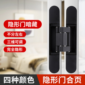 Bisagra para Muebles de Encaje Completo, Aleación de Zinc, 4 mm, Oculta, Ajustable en 3D, para Puertas de Madera, Uso en Dormitorios - Product Image 5