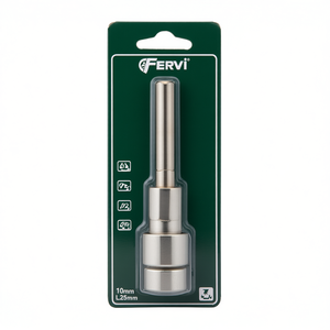 Enchufe Fervi con Inserto Hexagonal Largo de 10mm L25mm para Mecánica de Precisión - Product Image 2