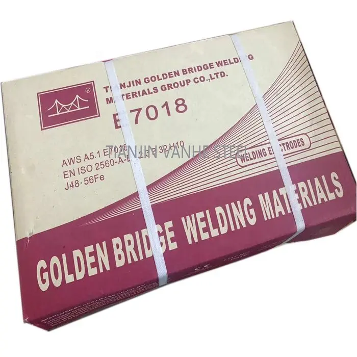 Tianjin Golden Bridge Prime Quality E 7018 Carbon Steel Welding Electrode