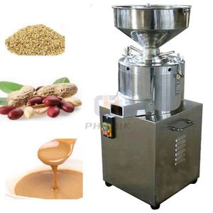 Commercial Vertical Nut Peanut Colloid Mill Grinder Pistachio Almond Cashew Sesame <b>Paste</b> <b>Grinding</b> Peanut Butter Making Machine - Product Image 3