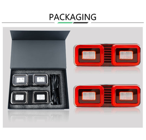 Kit de conversion LED pour feux arrière AURON Land Rover Defender 2020-2025 - Lentille transparente, nouvelle lumière de haute qualité, OE - Product Image 2