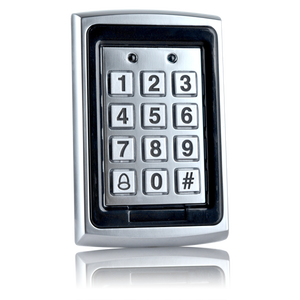 Contrôle d'accès autonome en coque métallique Lecteur de <span class=keywords><strong>carte</strong></span> d'identité 125kHz Contrôleur d'accès OEM et ODM avec prise en charge du logo personnalisé - Product Image 1