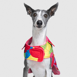 Venta al por mayor de ropa para perros con bolsillo de camuflaje floral para mascotas abrigo al aire libre cálido chaleco reversible chaqueta de invierno para perros - Product Image 3