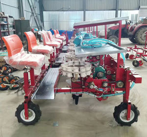 Planteur de semis manuel monté sur tracteur, transplanteur à main avec une grande efficacité - Product Image 4