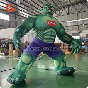 Hete Verkoop Gigantische Opblaasbare Hulk Op Maat Gemaakt Opblaasbaar Hulk-Karaktermodel Voor Reclamepromotie - Product Image 3