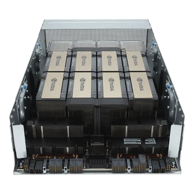 Großhandel ESC N8-E11 7U HGX H100 Acht-GPU-Server mit zwei skalierbaren Prozessoren der 4. Generation Xeon für generative KI