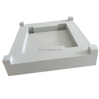 Mousses de découpe sur mesure pour l'emballage, EVA blanc, EVA coloré, combinaisons de couleurs multiples, mousse EVA blanche pour drones