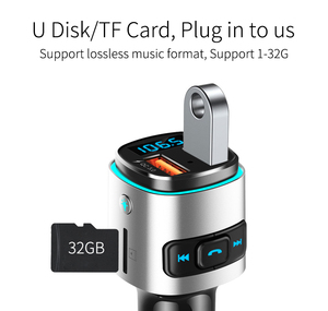 Reproductor MP3 para Auto BC41, Venta Caliente 2026, Altavoces <span class=keywords><strong>Bluetooth</strong></span>, Kit de Manos Libres, Transmisor FM, Adaptador de Música, Cargador de Auto con Doble USB y LED - Product Image 5