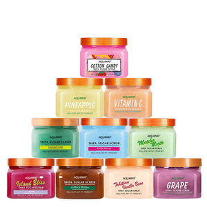 Gommage corporel nettoyant au beurre de karité, aux fruits naturels, blanchissant, à la noix de coco et à la lavande, marque privée - Product Image 6