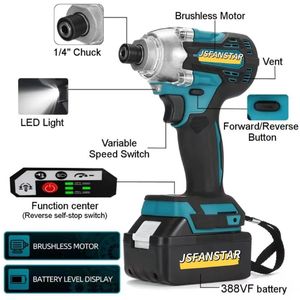 La <span class=keywords><strong>mejor</strong></span> Llave <span class=keywords><strong>de</strong></span> <span class=keywords><strong>impacto</strong></span> y destornillador eléctrico inalámbrico con batería <span class=keywords><strong>de</strong></span> iones <span class=keywords><strong>de</strong></span> litio - Product Image 6