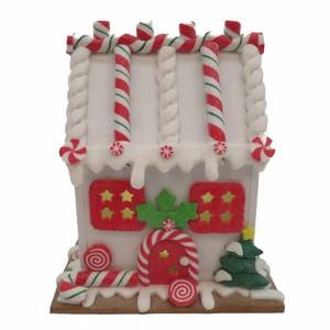 <span class=keywords><strong>บ้าน</strong></span>สามมิติ LED ทรงสี่เหลี่ยมขนาดเล็กหลากสีสำหรับตกแต่งใหม่ของขวัญคริสต์มาสของเล่นตุ๊กตา<span class=keywords><strong>ดิน</strong></span>ขนมปัง - Product Image 1