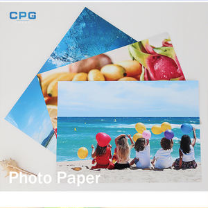 Papier photo RC de qualité supérieure, 4R, 180g, lustré, imperméable, séchage instantané, papier photo RC professionnel de haute qualité - Product Image 2