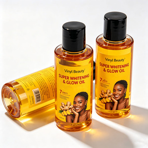 Huile de massage corporelle au curcuma, huile naturelle pour le corps, soin relaxant pour la peau, hydratante et nourrissante pour peaux sèches - Product Image 2