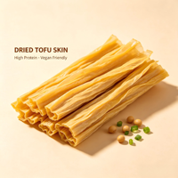 Qingzhen 1kg Sac de Tiges de Yuba de Soja Premium pour Restaurants, Traiteurs, Soupes Hot Pot et Supermarchés – Bâtonnets de Tofu Séché