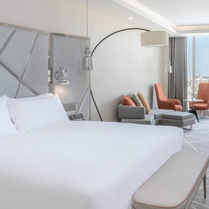 أثاث فندقي عصري لردهة الفندق، أثاث غرف فندقية فاخرة من فئة 5 نجوم، مجموعات أثاث غرف نوم فندقية مخصصة - Product Image 3