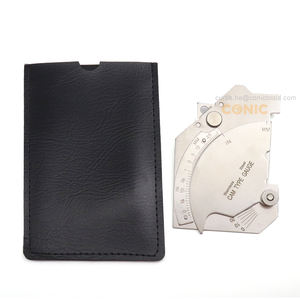 MG-8 Groove Tipo Bridge Cam <span class=keywords><strong>Gauge</strong></span> Réguas De Aço Inoxidável Inspeção WELD Soldagem Seam <span class=keywords><strong>Gauge</strong></span> Soldagem Medidor - Product Image 6