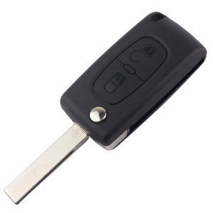 Porte-clés à distance à 2 boutons <span class=keywords><strong>307</strong></span> VA2 HU83 pour Citroën et <span class=keywords><strong>Peugeot</strong></span> Flip Key avec emplacement de <span class=keywords><strong>batterie</strong></span> - Product Image 3