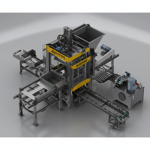 Macchina per la Produzione di Blocchi Qt4-15, Macchina Automatica per la Produzione di Mattoni in Vendita in Tanzania - Product Image 1