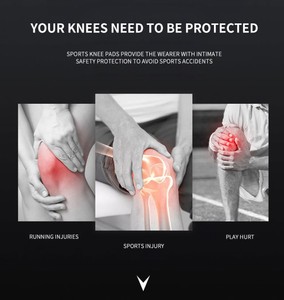 <span class=keywords><strong>Rodillera</strong></span> Ortopédica Personalizada para Alivio del Dolor de Rodilla, Soporte de Compresión con Estabilizador Lateral para Deporte y Fútbol - Product Image 4