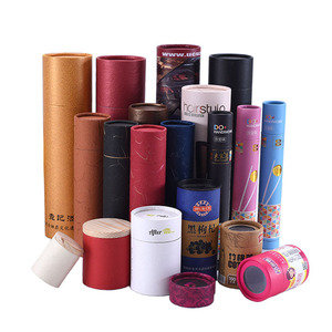 <span class=keywords><strong>Carton</strong></span> fort personnalisé noir kraft artisanat papier ondulé noyau grande affiche <span class=keywords><strong>tubes</strong></span> d'expédition <span class=keywords><strong>carton</strong></span> d'emballage avec embouts - Product Image 6