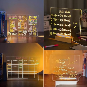 2026 Magic LED <b>Drawing</b> Board <b>Portable</b> Doodling Glow Creative LED Note Board Gifts Toys for Kids - Product Image 5