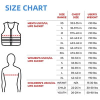 Gilet de sauvetage de sécurité en mousse EPE néoprène pour hommes et femmes adultes imprimé avec logo personnalisé Gilet marin PFD