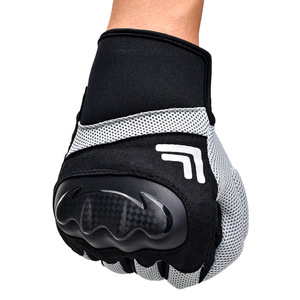 Riding <b>Gloves</b> Long Finger Black Shock Absorbing <b>Touchscreen</b> For Men Bicycle Use - Product Image 5