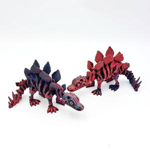 Nuevo esqueleto de dinosaurio impreso en 3D transfronterizo, adornos familiares de articulaciones móviles, juguetes para niños con animales y dinosaurios - Product Image 3