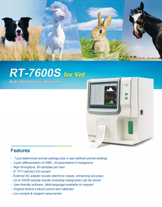 محلل أمراض الدم البيطري من مستشفى YSENMED ، سعر الدم البيطري ، محلل أمراض الدم على شكل حيوان القط السريري - Product Image 2