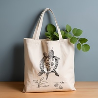 Sac fourre-tout en toile à motif écaille de tortue avec logo personnalisé pour femme, idéal pour le quotidien, le shopping et les voyages scolaires