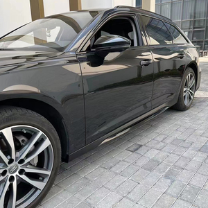 สเกิร์ตข้างสำหรับ <span class=keywords><strong>Audi</strong></span> RS6 C8 <span class=keywords><strong>Avant</strong></span> Sedan ปี 2019-2025 ชุดแต่งสเกิร์ตข้างสไตล์ RS ชุดแต่งตัวถังรถยนต์ อัพเกรดชิ้นส่วนภายนอก - Product Image 4