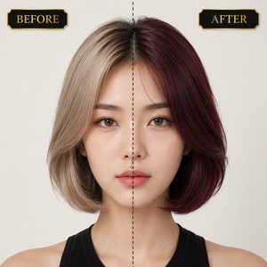 Tinte para el Cabello con Fragancia de Marca Privada OEM, 100 ml, Color Negro Intenso, Aplicador con Peine, Nutritivo, Gran Venta - Product Image 4