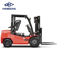 Forklift Diesel Hangcha 2.0t CPCD20-A2G28 2 Ton Internal Combustion Counterbalance Fork Lift Truck untuk Gudang Industri