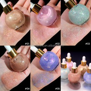 Iluminadores con Brillo de Hadas OEM, Aceite Brillante para Rostro y Cuerpo, Vegano, Personalizado, Duocromo, Holográfico, Maquillaje Líquido - Product Image 4