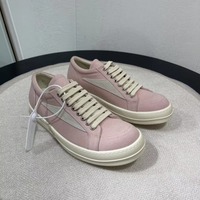 Chaussures plates décontractées en toile de marque de créateur Owens pour hommes et femmes, de luxe, haute qualité, été automne