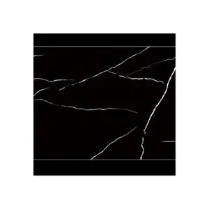 Black Luxury Marble Flooring Slab Brasilia Black Marble Countertop