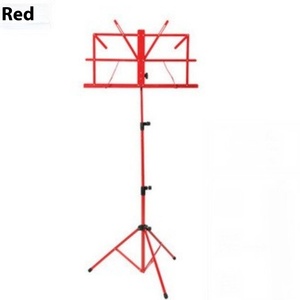 Supporto musicale pieghevole regolabile grande colonna sonora con scala per chitarra per fagotto ferro materiale pieghevole da tavolo a spettro - Product Image 6