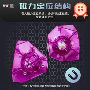 Cubo de Rompecabezas Magnético Dot Mirror Skewb 3x3 para Jóvenes, Cubo Mágico de Rotación Suave - Product Image 3