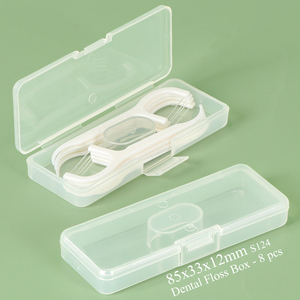SUNSHING Portable Dental Floss Case Travel Charging Cord Box USB Cable Mini Containers Floss Dispenser Plastic <b>Toothpick</b> Holder - Product Image 1