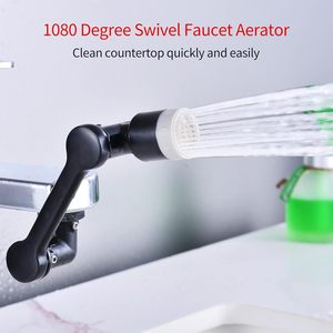 Gran Oferta 1080 °   Extensor de Grifo Giratorio Universal con Aireador, 2 Modos de Chorro de Agua con Función de Ahorro de Agua, Hecho de Latón Resistente - Product Image 2